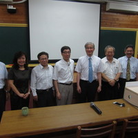 森林講座最後一次演講,邀請香港校長郭位到場演講之